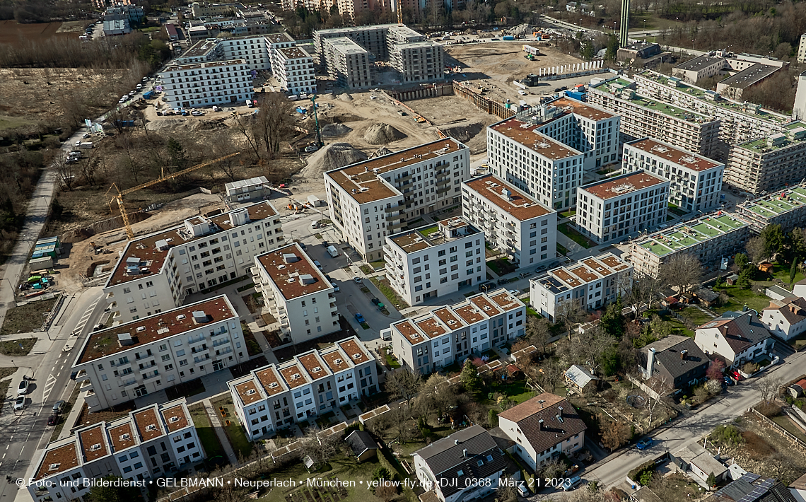 22.03.2023 - Baustele und Wohnanlage Alexisquartier